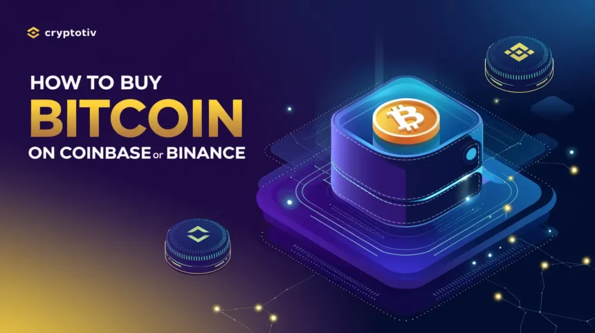 How to Buy Bitcoin on Coinbase or Binance