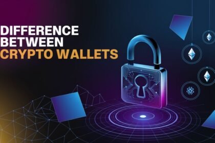 Graphic comparing types of crypto wallets